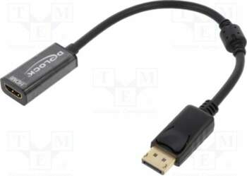 Adapter; DisplayPort plug,HDMI socket; 0