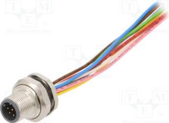 Amphenol CONEC Connector: M12; socket; PIN: