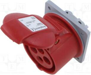 AMPHENOL Connector: AC supply 3-phase; socket