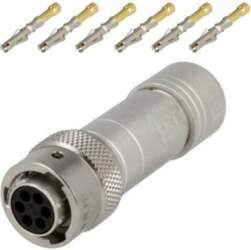 AMPHENOL Connector: circular; plug; for cable