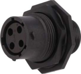 AMPHENOL Connector: circular; socket; for panel