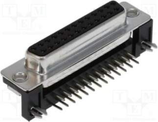 AMPHENOL Connector: D-Sub; PIN: 25; socket