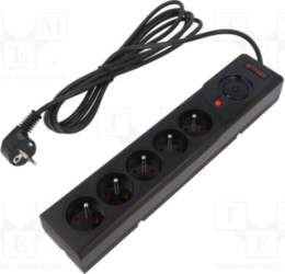 ARMAC Plug socket strip: protective; Sockets: