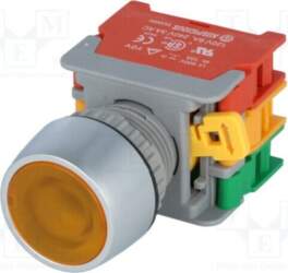 AUSPICIOUS Switch: push-button; 22mm; Stabl.pos: