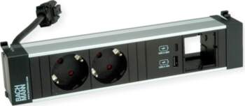 Bachmann POWER FRAME M 2xCEE7/3, 1xUSB