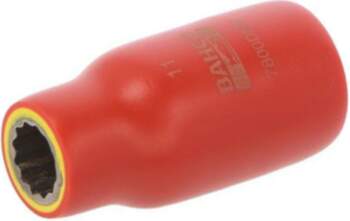 BAHCO Socket: 12-angles; insulated,socket spanner