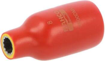 BAHCO Socket: 12-angles; insulated,socket spanner