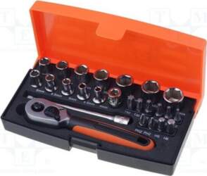 BAHCO Wrench-set; 6-angles,socket spanner; hex