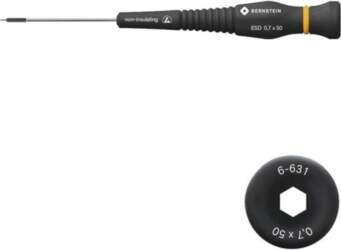 BERNSTEIN Screwdriver: precision; hex key; HEX