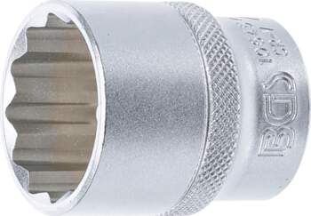 BGS TECHNIC Socket 12-p, 1/2" Drive