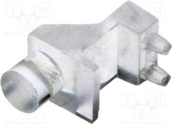 BIVAR Fiber for LED; Ø3mm; Front: