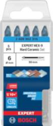 BOSCH HEX-9 HardCeramic 5 gab. 6mm
