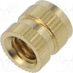 BOSSARD Threaded insert; brass; M4; BN