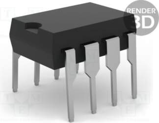 BROADCOM (AVAGO) Optocoupler; THT; Ch: 1