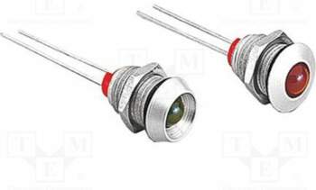 BULGIN Indicator: LED; red; for PCB