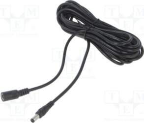 Cable; 2x0.5mm2; DC 5,5/2