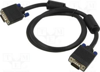Cable; D-Sub 15pin plug,both sides