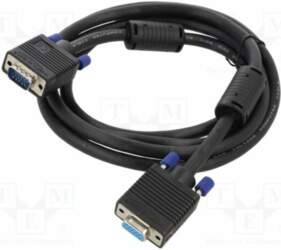 Cable; D-Sub 15pin socket,D-Sub 15pin