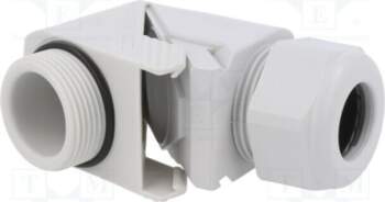 Cable gland; angular; PG21; IP68; polyamide