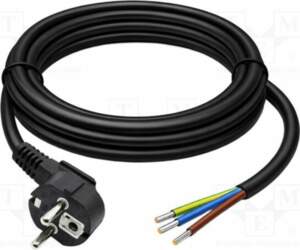 Cable; HD5VV-F; 3G1mm2; CEE 7/7 (E/F)