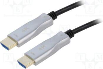Cable; HDMI plug,both sides; 30m