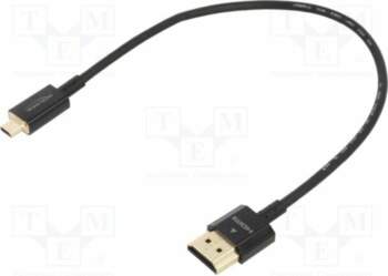 Cable; HDMI plug,micro HDMI plug
