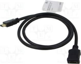 Cable; HDMI socket,HDMI plug; PVC
