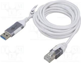 Cable; slim,USB 3.0; RJ45