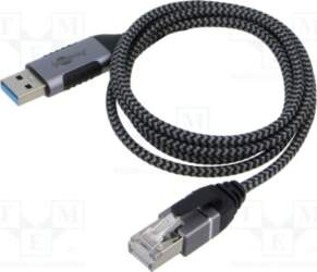 Cable; slim,USB 3.0; RJ45
