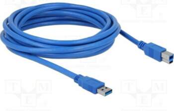 Cable; USB A plug,USB B