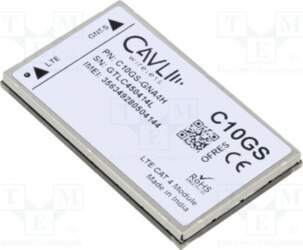 CAVLI WIRELESS INCORPORATED Module: LTE; Down: