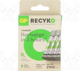 Charger: microprocessor-based; Ni-MH; Size: AA,AAA