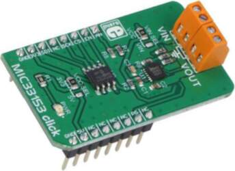 Click board; prototype board; Comp: MIC33153