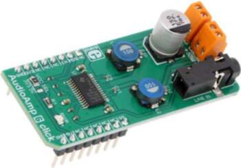 Click board; prototype board; Comp: TPA3138D2
