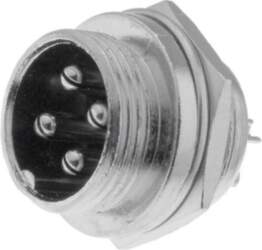 CLIFF Connector: microphone; socket; male; PIN: