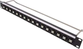 CLIFF Patch panel; USB B; screw