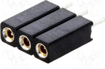 CONNFLY Connector: pin strips; socket; female