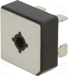 DC COMPONENTS Bridge rectifier: single-phase; Urmax: