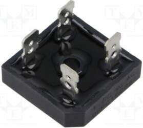 DC COMPONENTS Bridge rectifier: single-phase; Urmax: