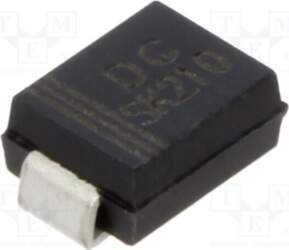 DC COMPONENTS Diode: Schottky rectifying; SMB