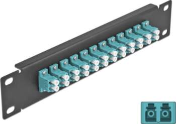 Delock 10" Fiber Optic Patch Panel