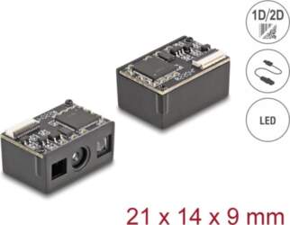 Delock Barcode Scanner Module 1D and