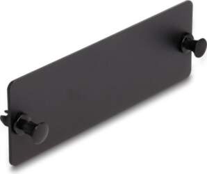 Delock Fiber Optic Blind Panel black
