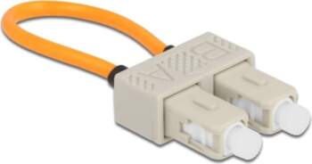 Delock Optical Fiber loopback Adapter SC