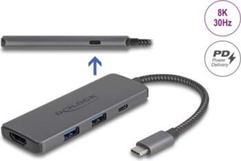 Delock USB Type-C™ Docking Station 8K