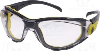 DELTA PLUS Safety spectacles; Lens: transparent
