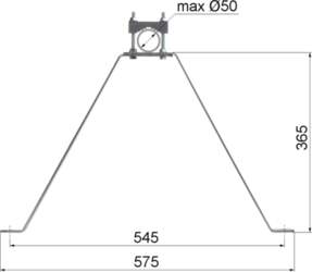 Delta WALL BRACKET OMP-50L40 | OMP-50L40