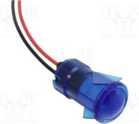 DIALIGHT Indicator: LED; flat; blue; cables