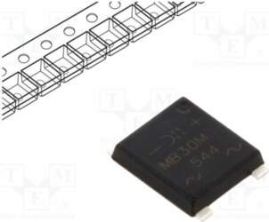 DIODES INCORPORATED Bridge rectifier: single-phase; Urmax: