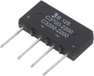 DIOTEC SEMICONDUCTOR Bridge rectifier: single-phase; Urmax: